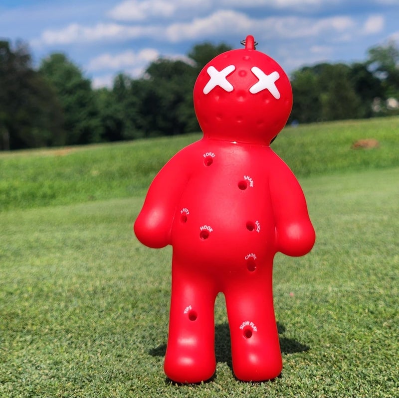 Voodoo Golf Ball Tee Holder | Novelty Keychain Accessory for Bag | Gifts for Men | Fits 3 1/4, 2 3/4, 1 1/2 Tees - Image 2